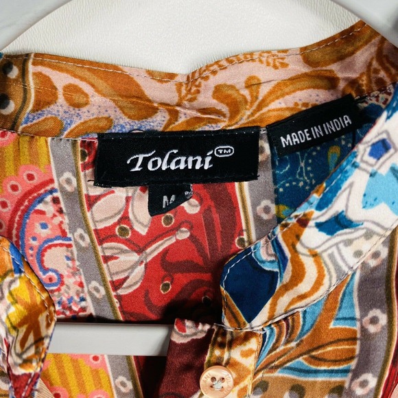 Tolani Multicolor Floral Mini Dress - Picture 8 of 9